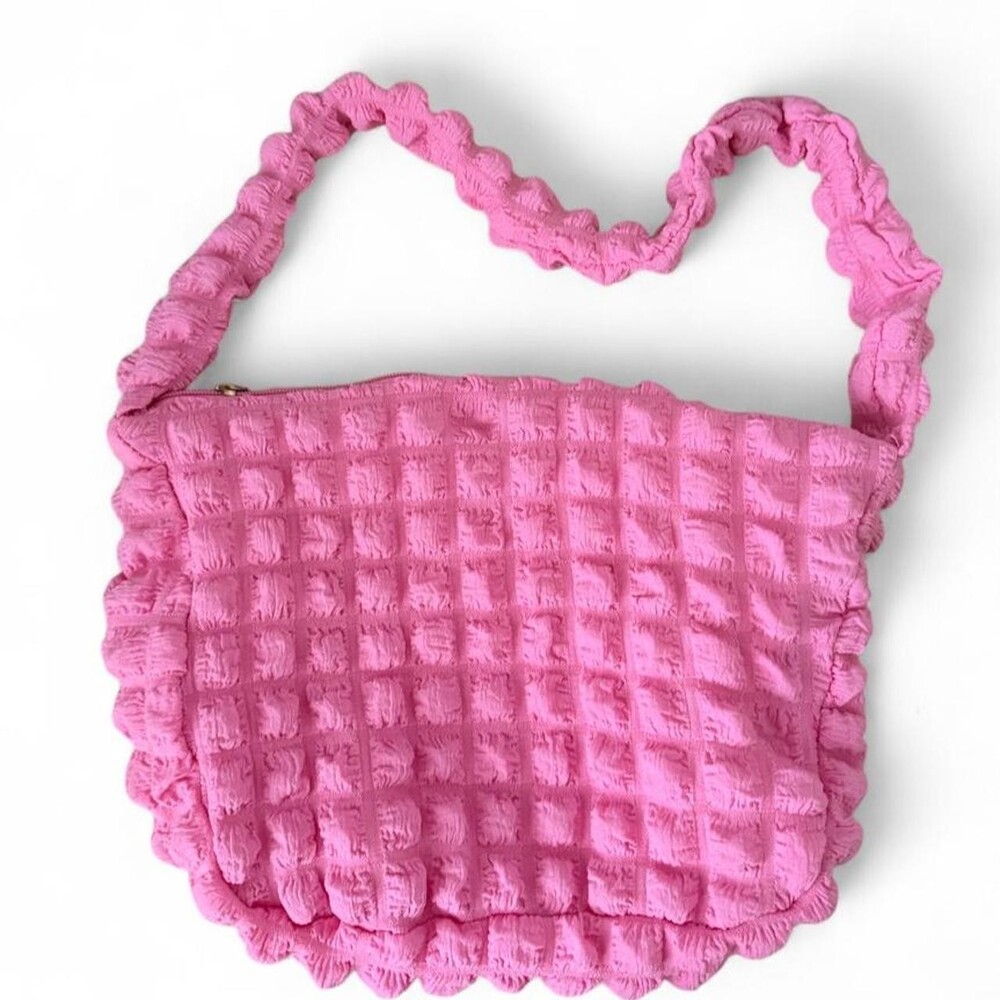 Pink Textured Bag Festivalvibes Summer Cff 9